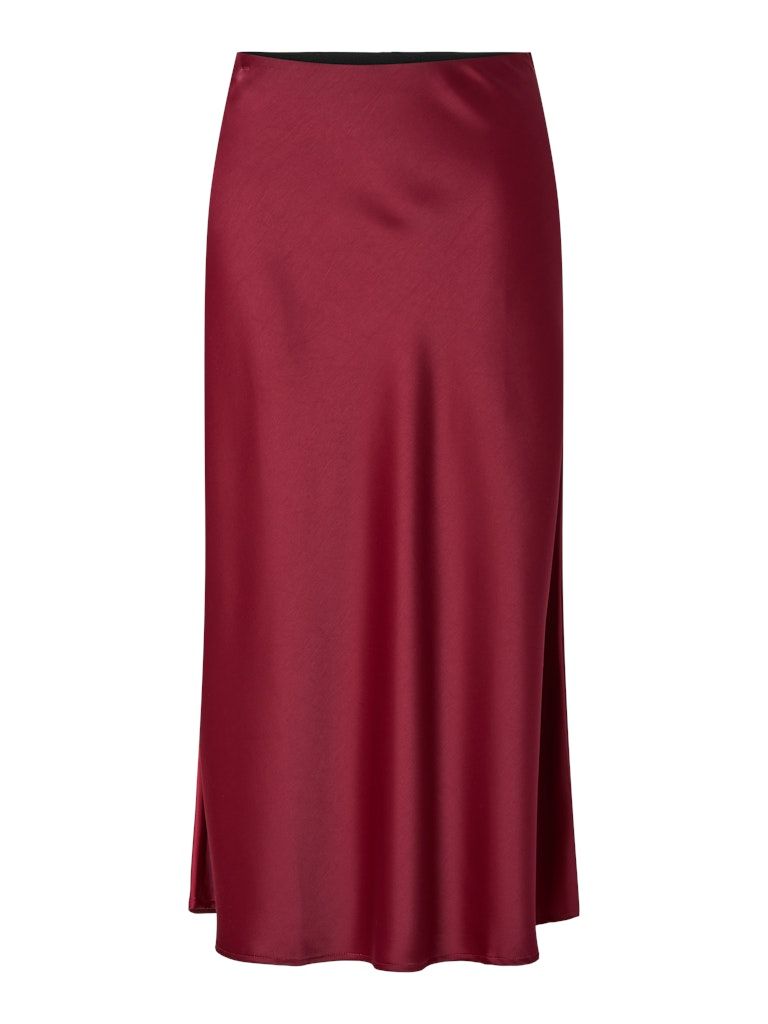 Toller Satin-Midirock - PELLA