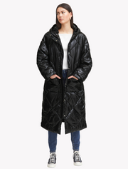 ichi • falova • long puffer jacket