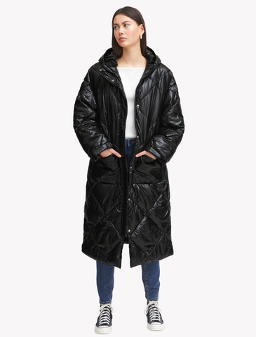 ichi • falova • long puffer jacket