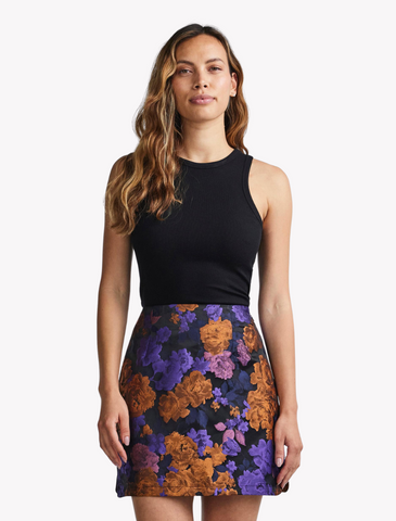 y.a.s • pirio • jaquard skirt