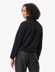 pinqponq • fleece jacket women • peat black