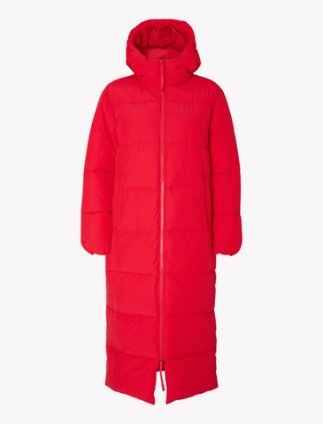 selected femme • janina • long puffer coat