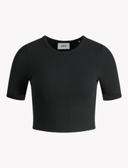 jjxx • florie black • crop top
