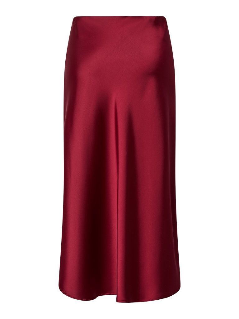 Toller Satin-Midirock - PELLA