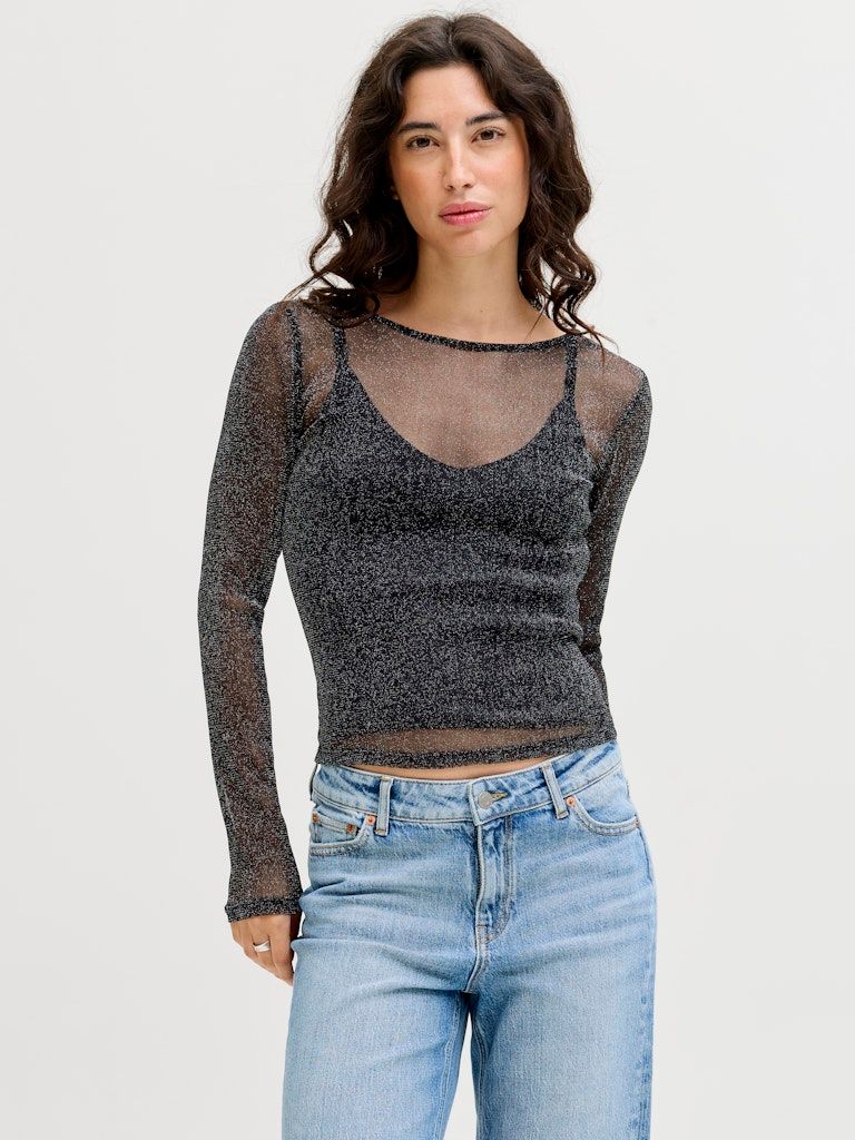 Glitzer Longsleeve - MELIA MESH GLITTER