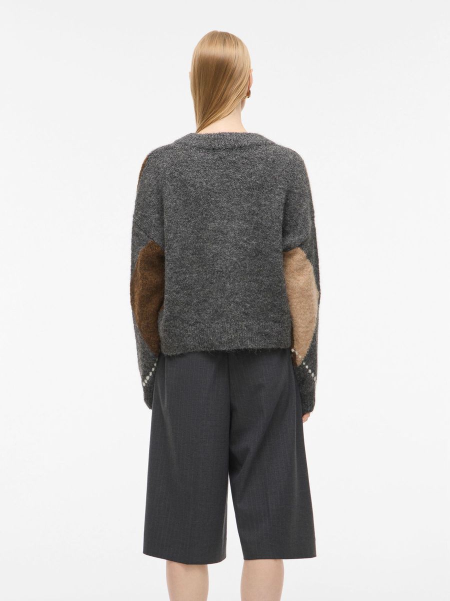 V-Ausschnitt Pullover - ARGYLE