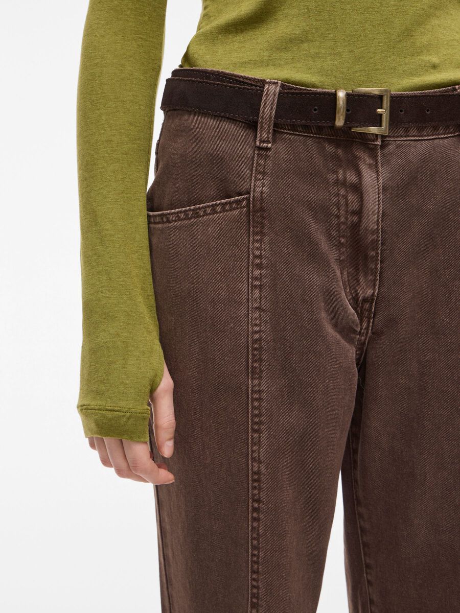 Basic-Langarmshirt - MAPLE