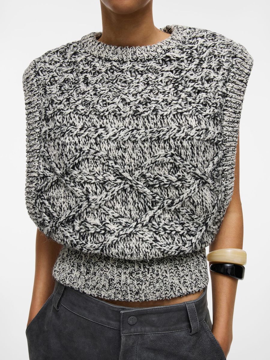 Oversized Strickweste - SALLY