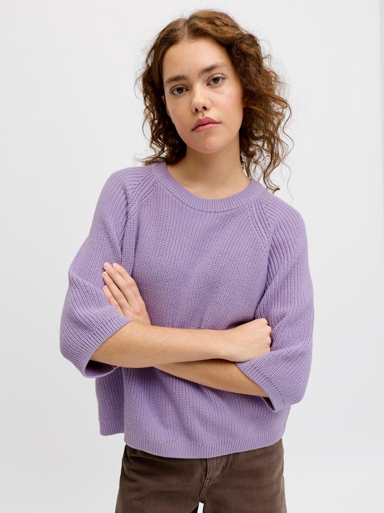 Strick Pullover kurzarm - MARGE