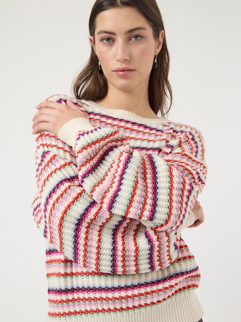 Strick Pullover streifig - BOOGIE