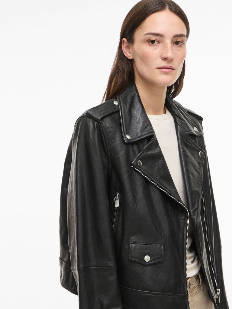 Echt-Leder Jacke - LEENA