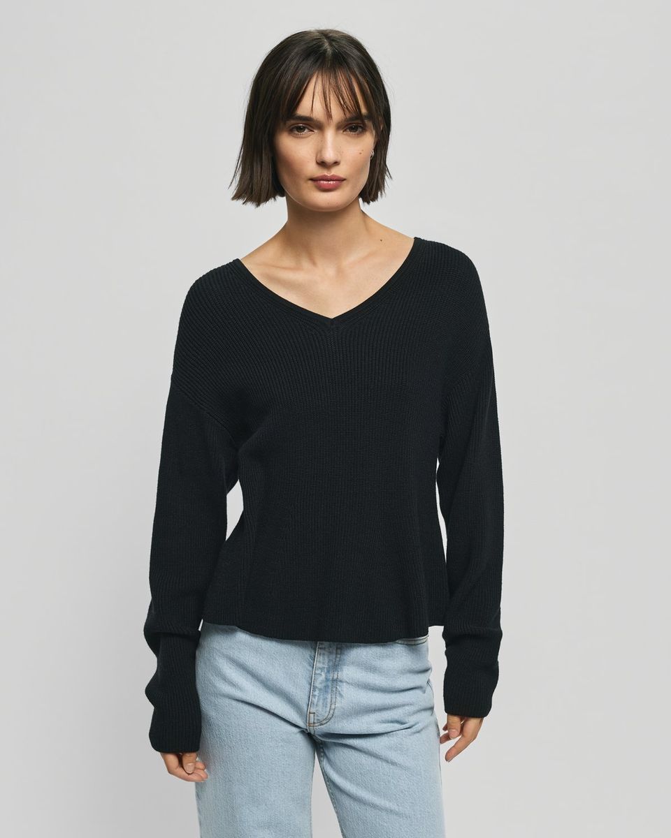 V-Ausschnitt Pullover - Silda Rachelle