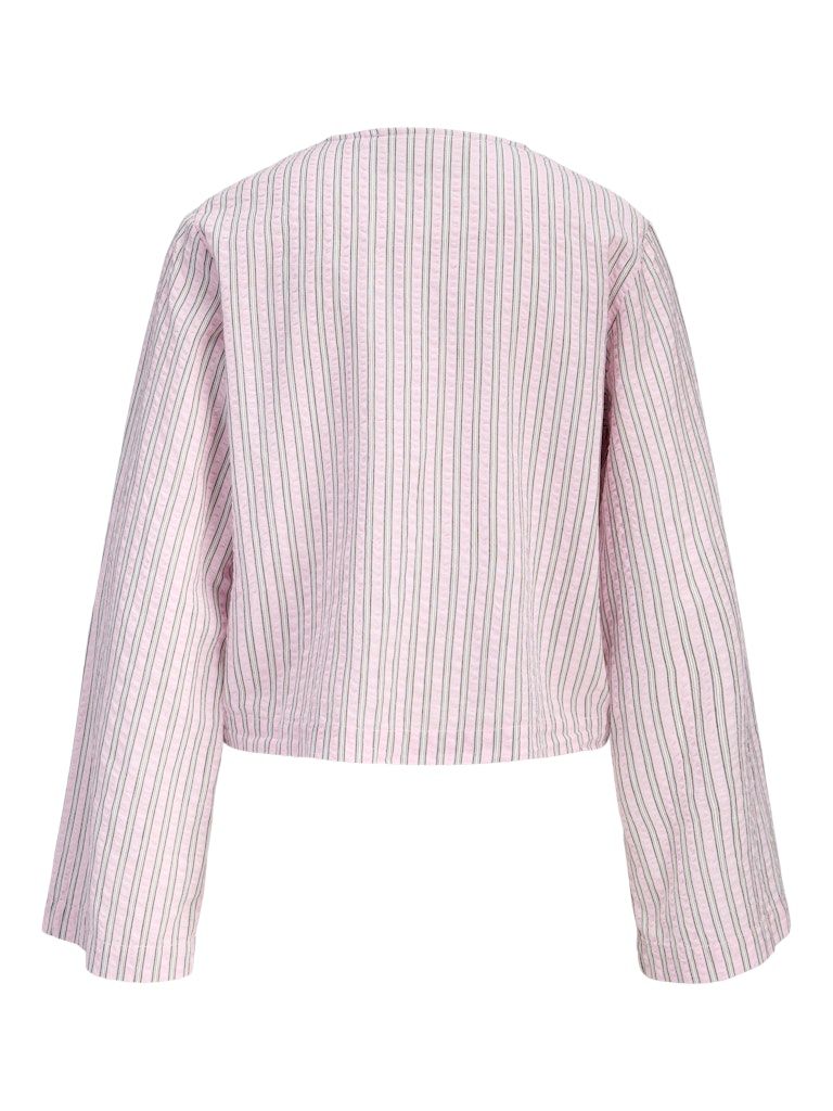 Bluse mit Schlaufen - ZOE SEERSUCKER