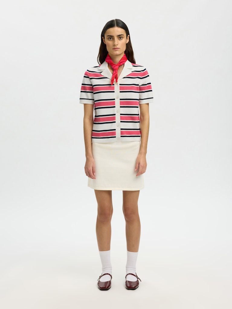 Kurzarm Polo-Shirt - AMOUR POLO CARDIGAN