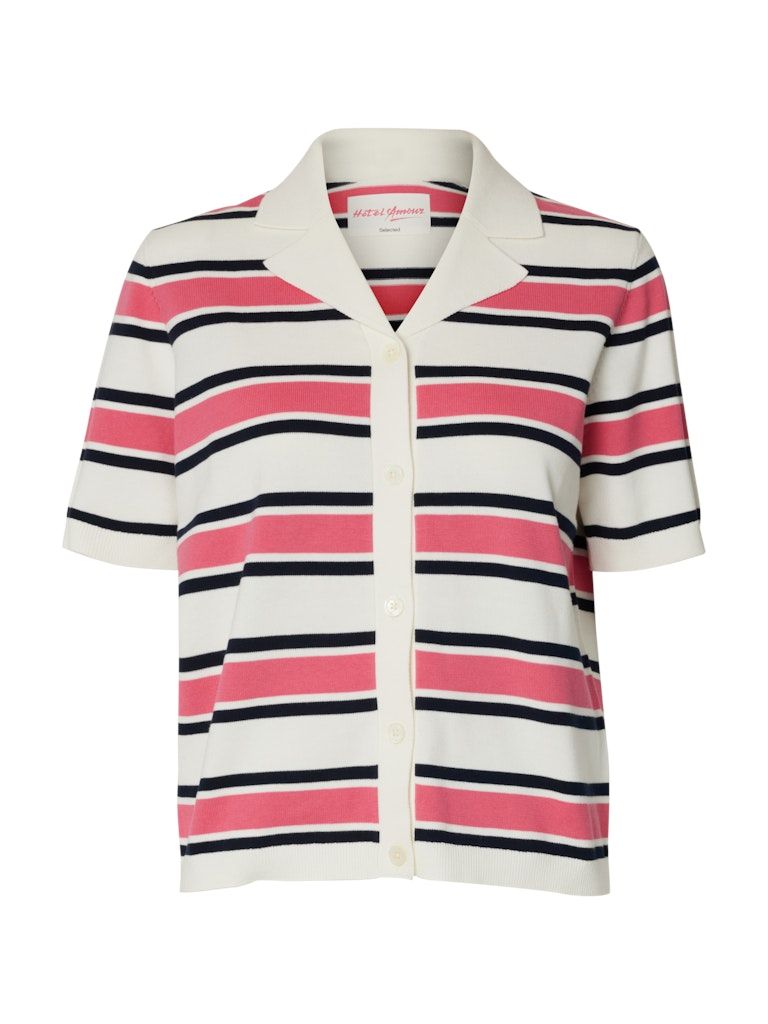 Kurzarm Polo-Shirt - AMOUR POLO CARDIGAN