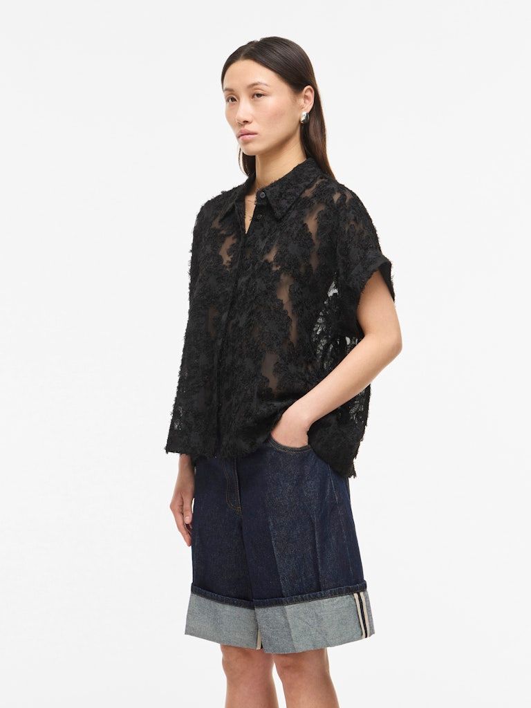 Jaquard-Bluse - KYOTO