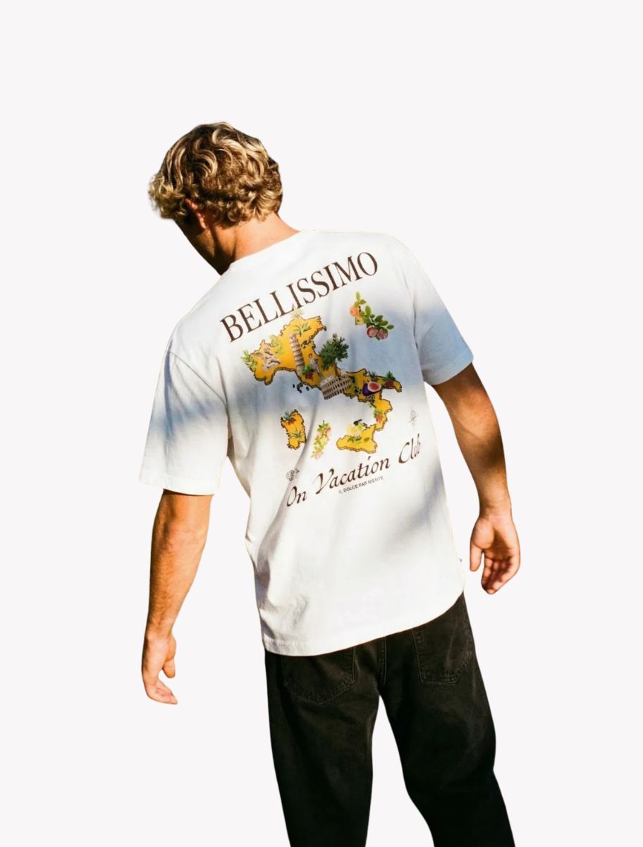 Printed T-Shirt PostCard Italia