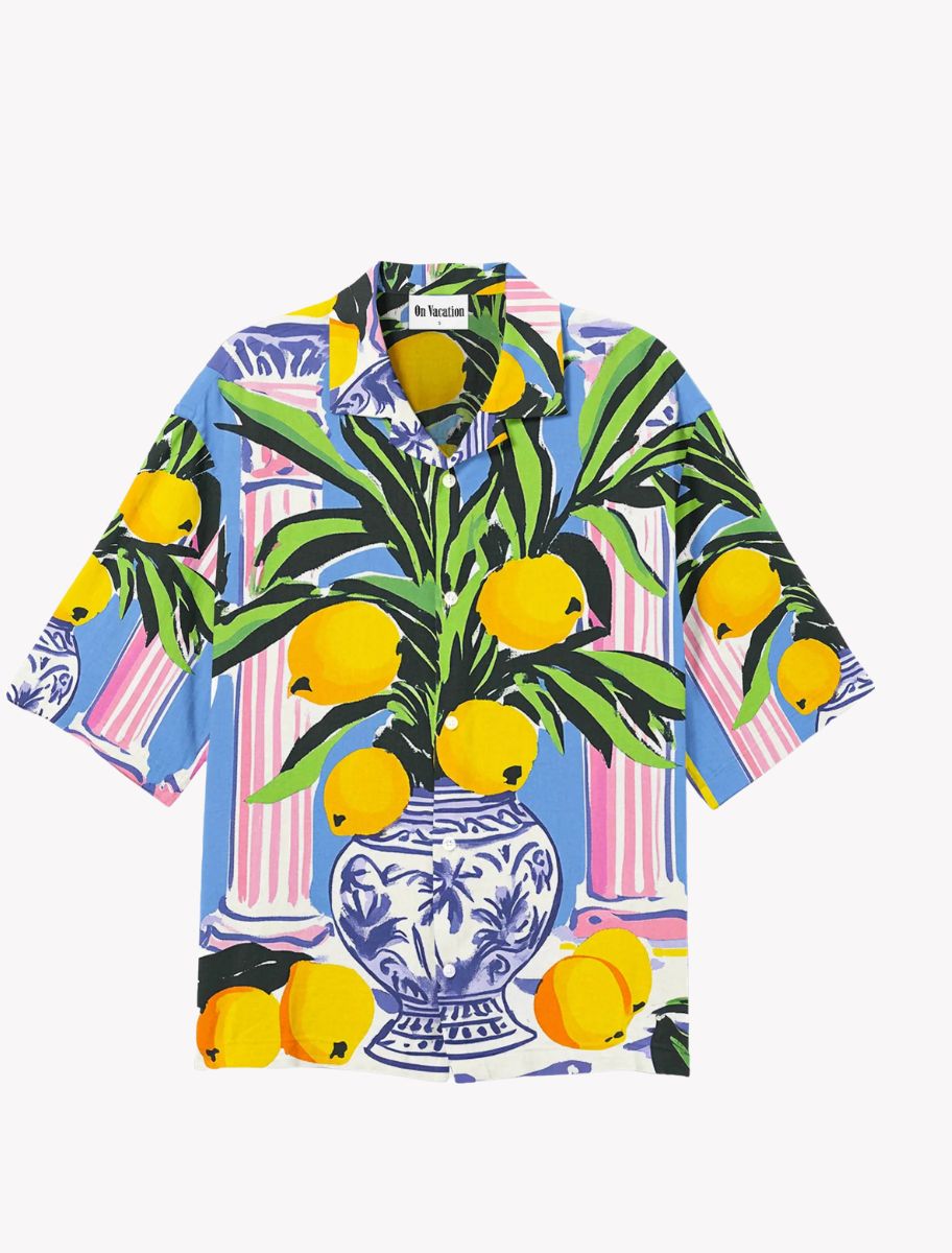 Alloverprint Hemd - Capri