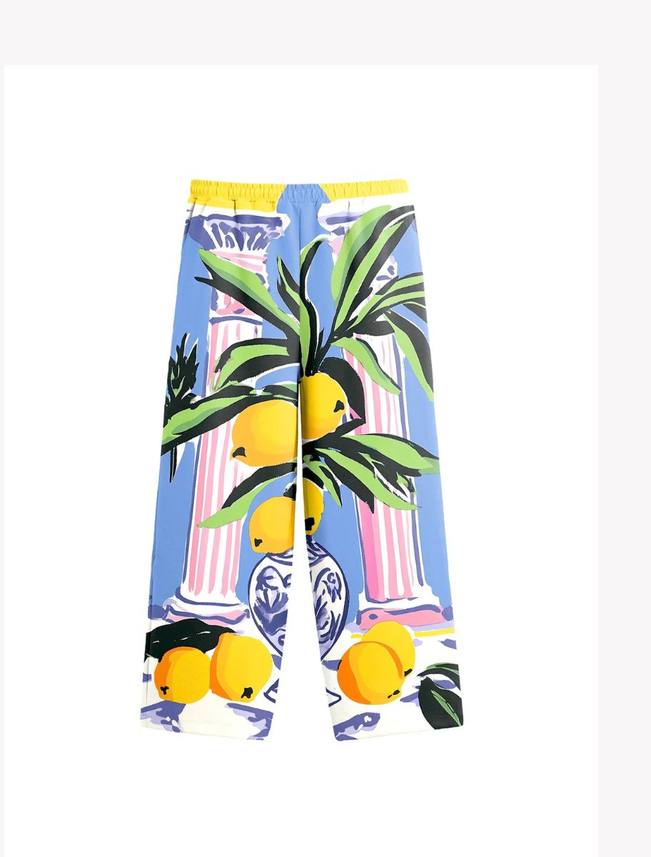 Alloverprint Hose - Capri