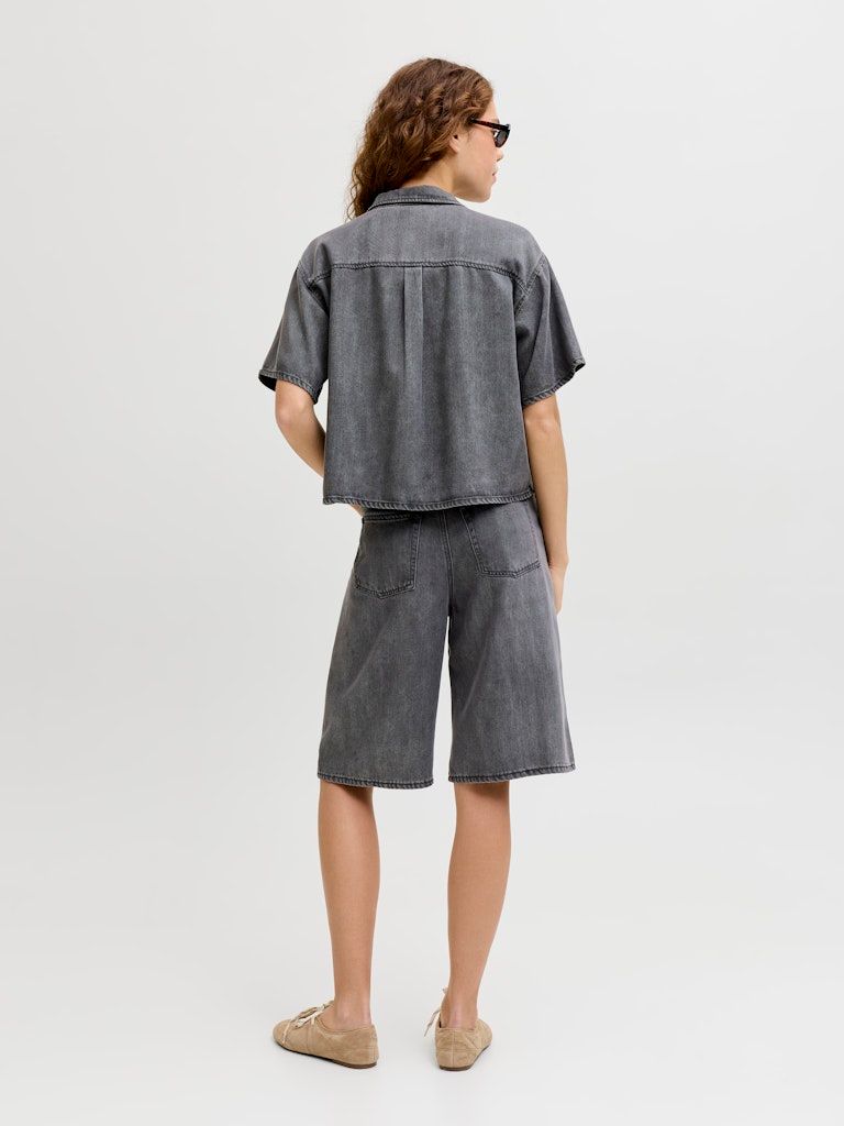 Leichte Kuruarm-Hemdbluse - PAULINA