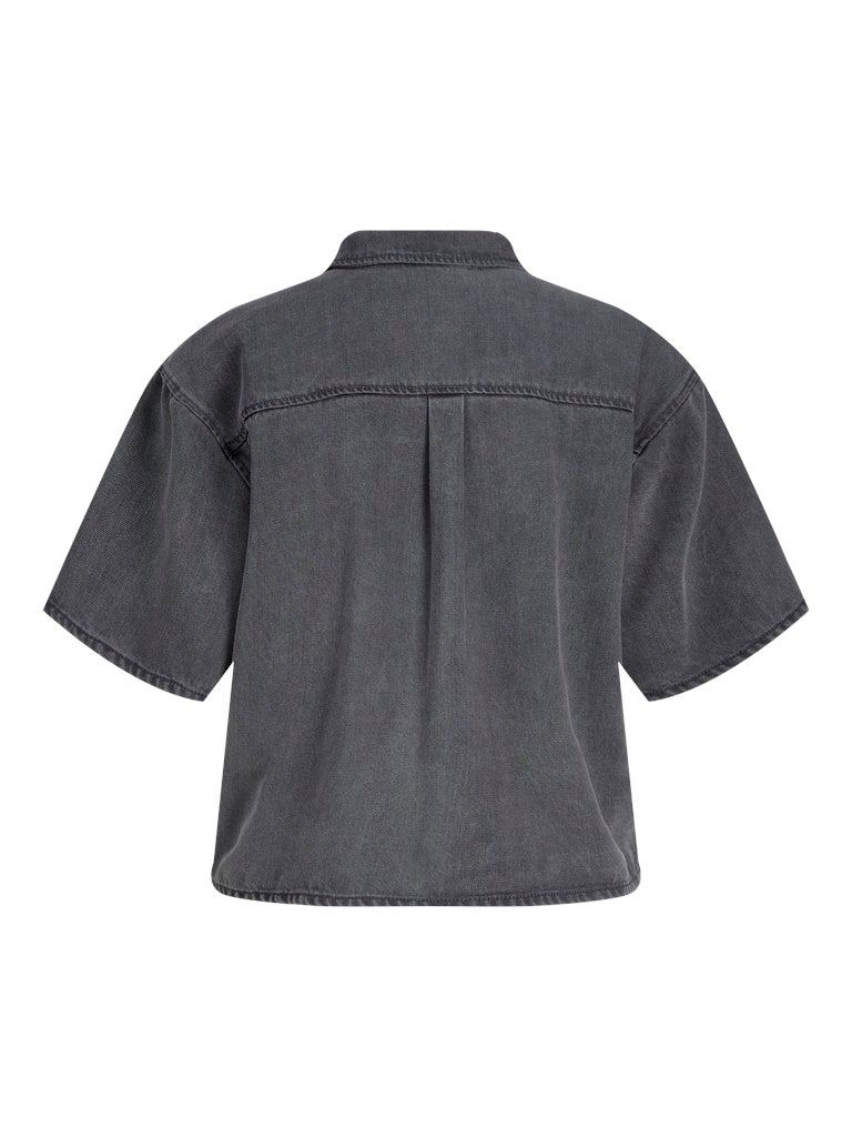 Leichte Kuruarm-Hemdbluse - PAULINA