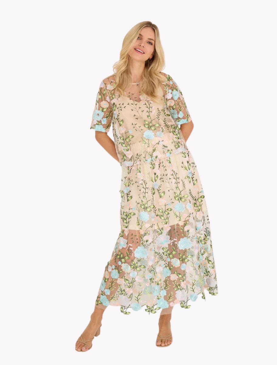 Transparente Bluse - Fuschia