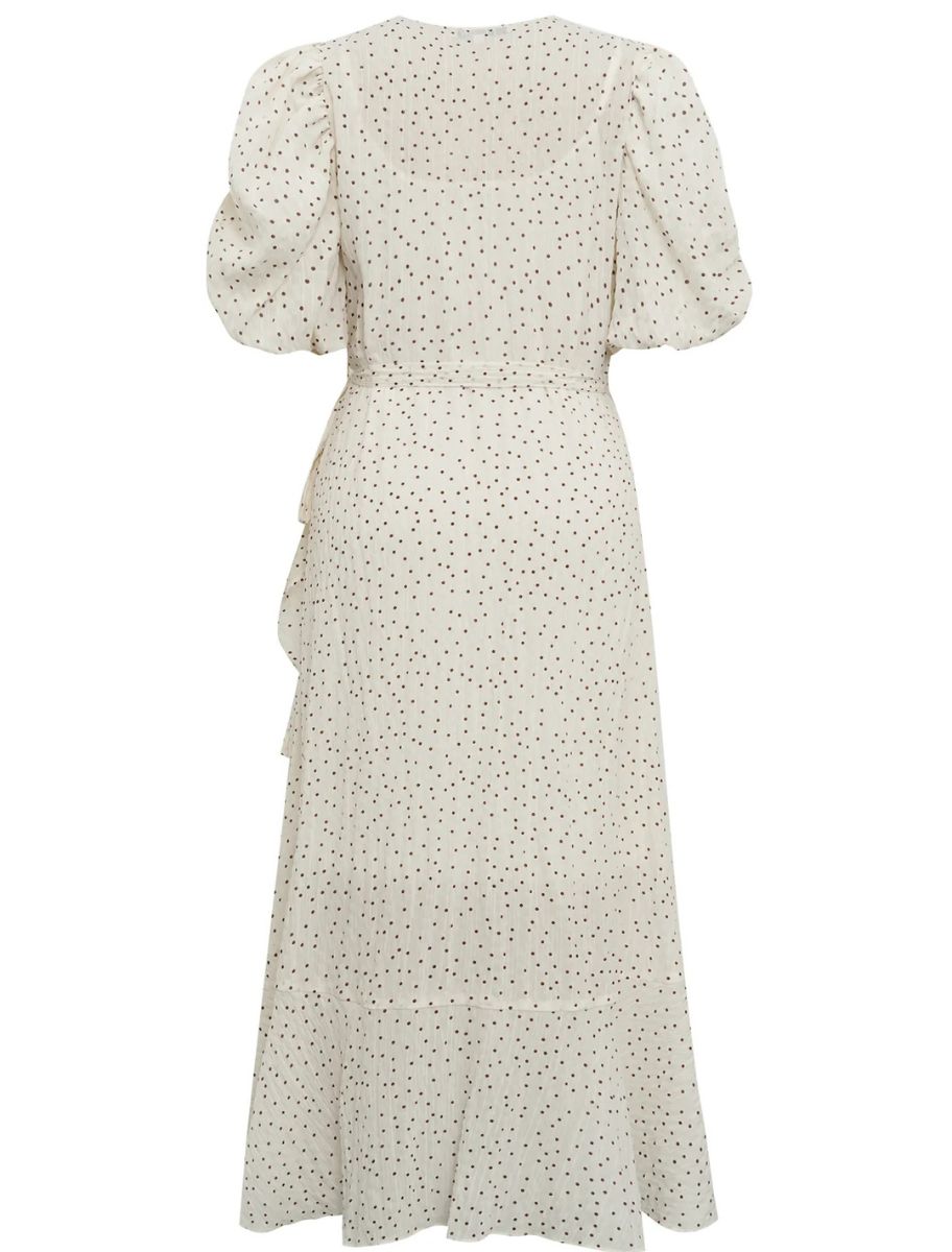 Pünktchen Wickel-Kleid - Sinda Dot