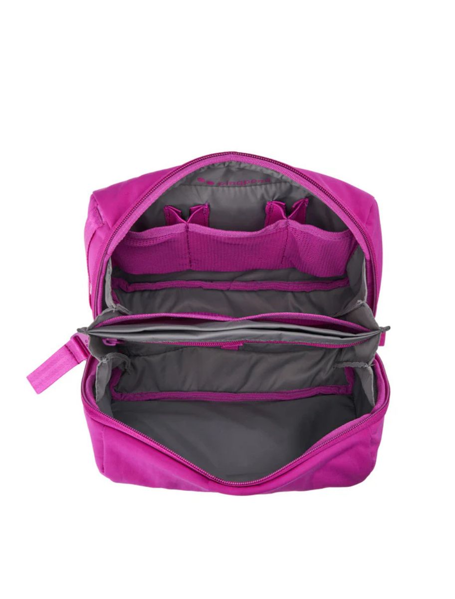 Wash Bag - Crinkle Fuchsia