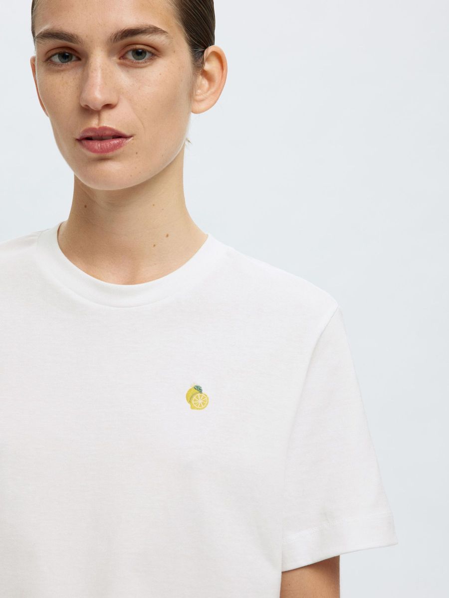 Besticktes Boxy-Shirt - ELLA