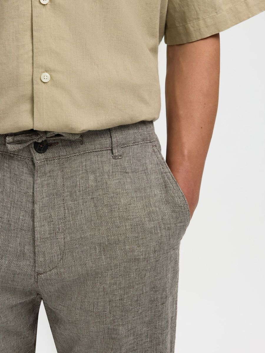 Chino aus Leinen - 172-SLIMTAPE BRODY