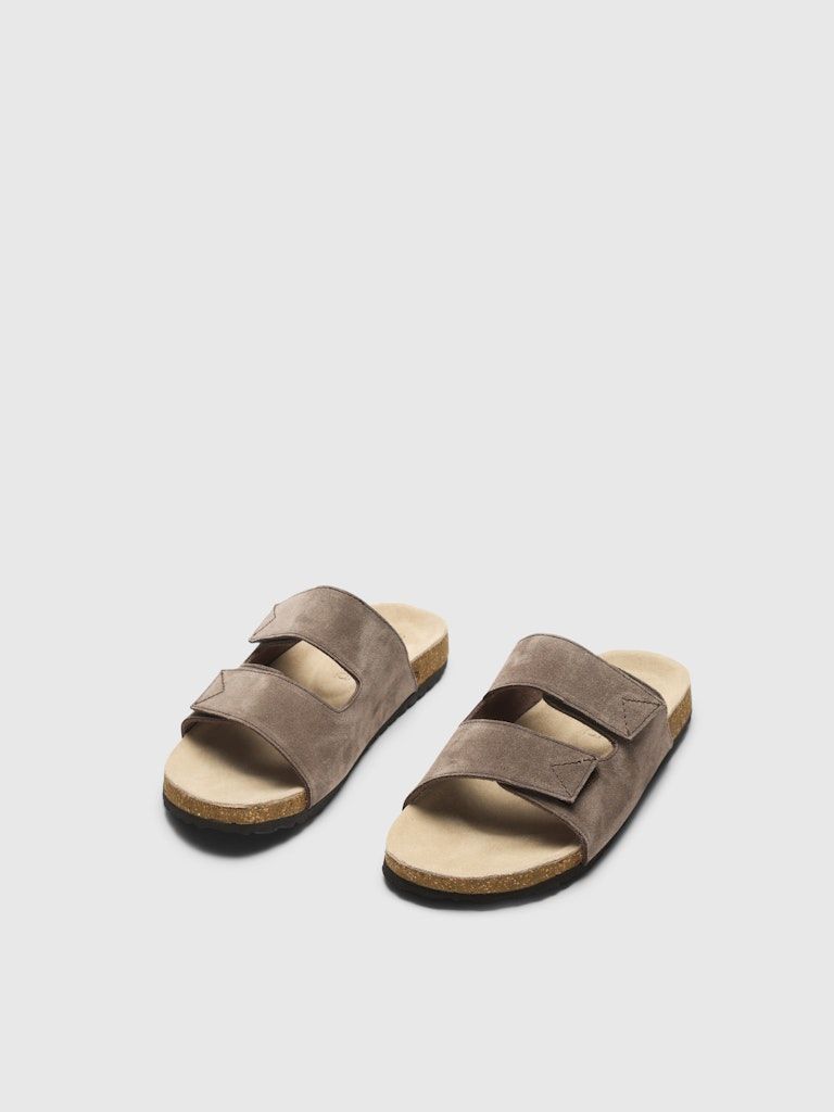 Offene Schlappen - BETSY SUEDE STRAP