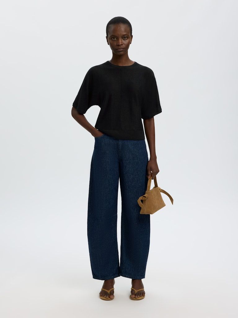 Leinen T-Shirt - JANE LINEN 2/4 BAT