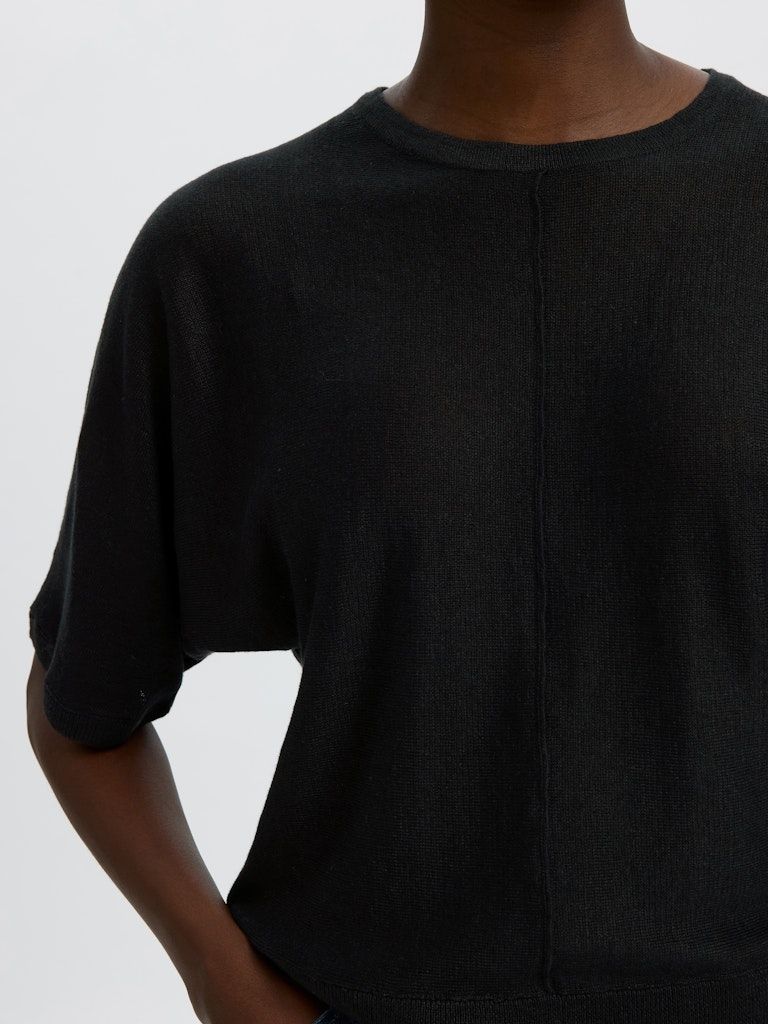 Leinen T-Shirt - JANE LINEN 2/4 BAT