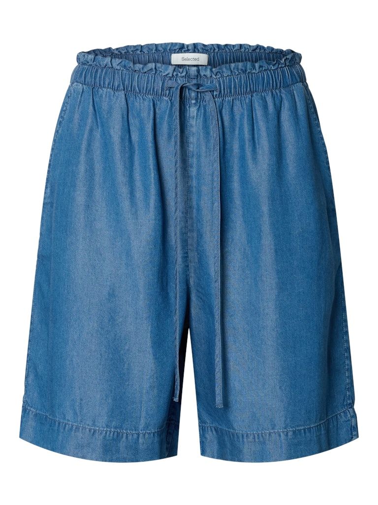 Flattrige JeansShorts - JANNA MW ELASTIC STRING
