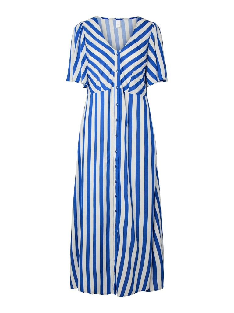 Viskosekleid mit V-Ausschnitt - SAVANNA