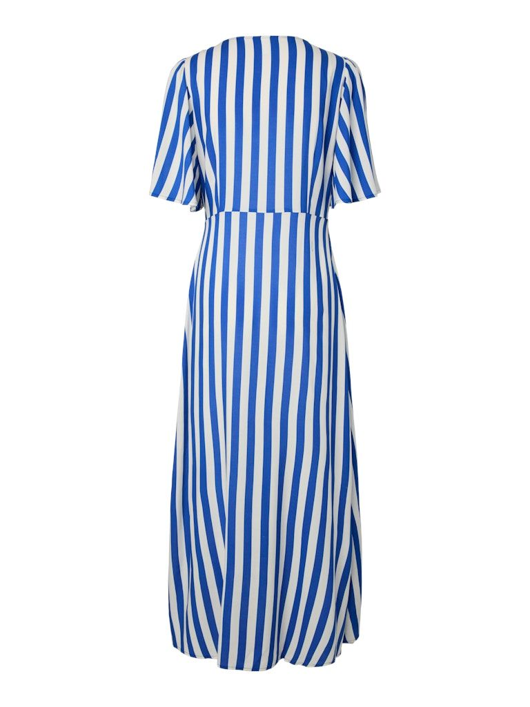 Viskosekleid mit V-Ausschnitt - SAVANNA