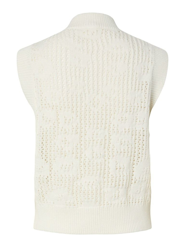 Ärmellose Strickweste - ROSE
