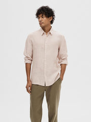 SLHREGKYLIAN-LINEN SHIRT LS CLASSIC