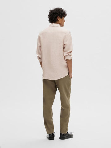 SLHREGKYLIAN-LINEN SHIRT LS CLASSIC