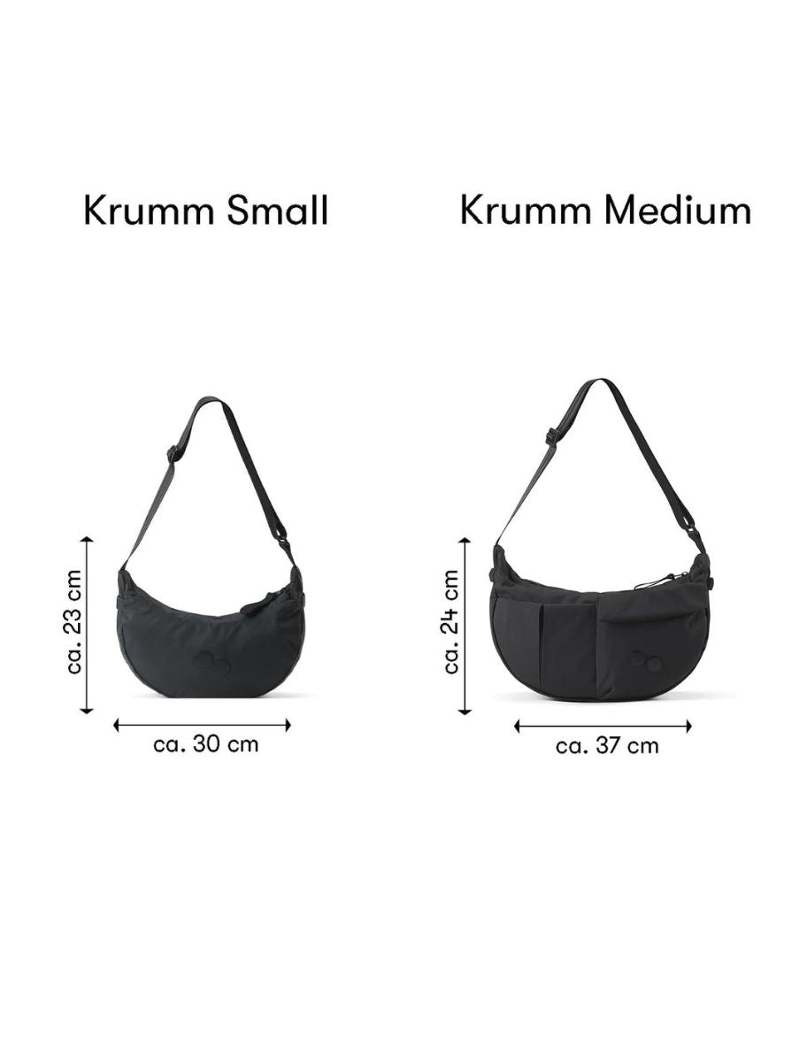 Umhängetasche Krumm Small - Pure Black