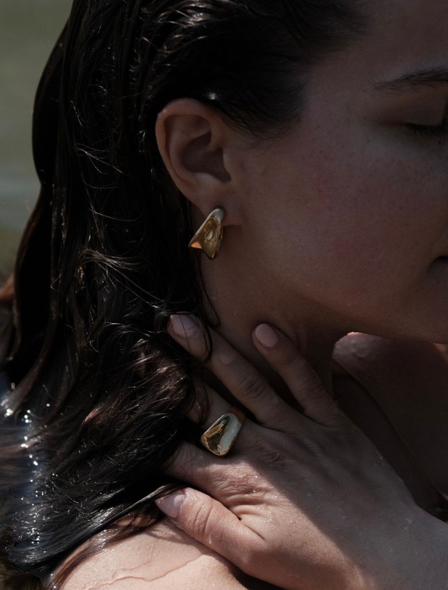 Dent earrings