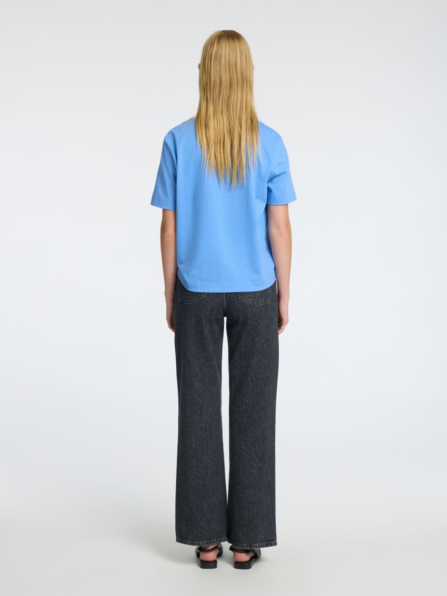 SLFESSENTIAL SS BOXY TEE NOOS