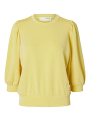 SLFTENNY 3/4 SWEAT TOP NOOS