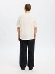 SLHRELAXVIS PRINT SS O-NECK TEE