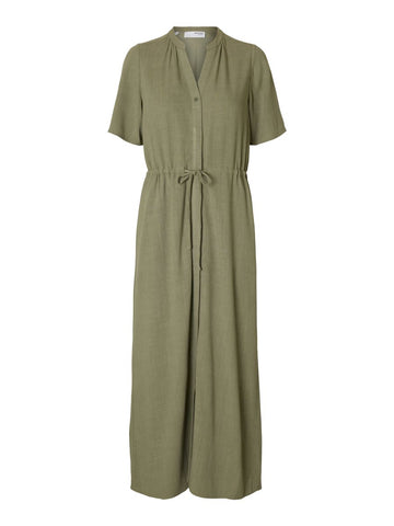SLFVIVA-DAMINA SS ANKLE SUN DRESS N