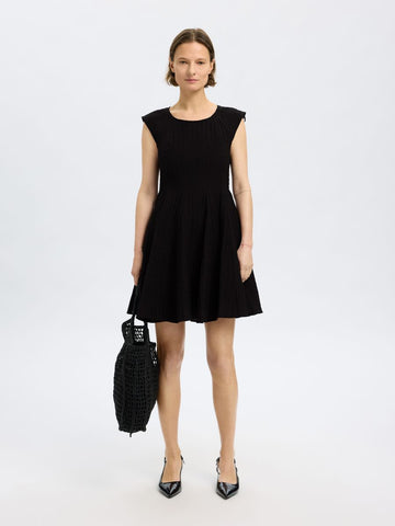 SLFMADDIE SHORT CAP SLEEVE DRESS B