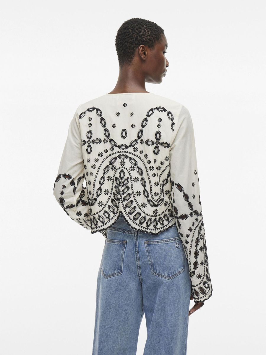 ROUBRODIE LS O-NECK TOP