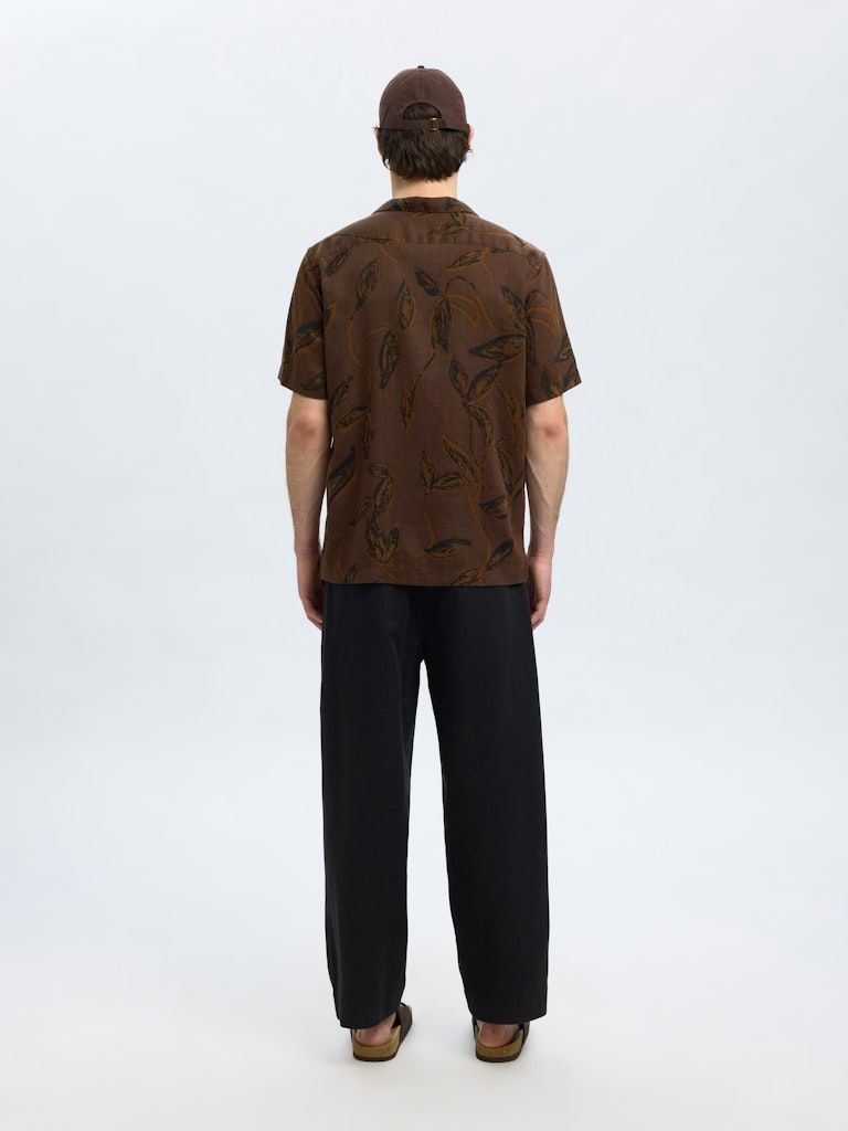 Blumiges Kurzarm-Hemd - REGNOA MIX SHIRT