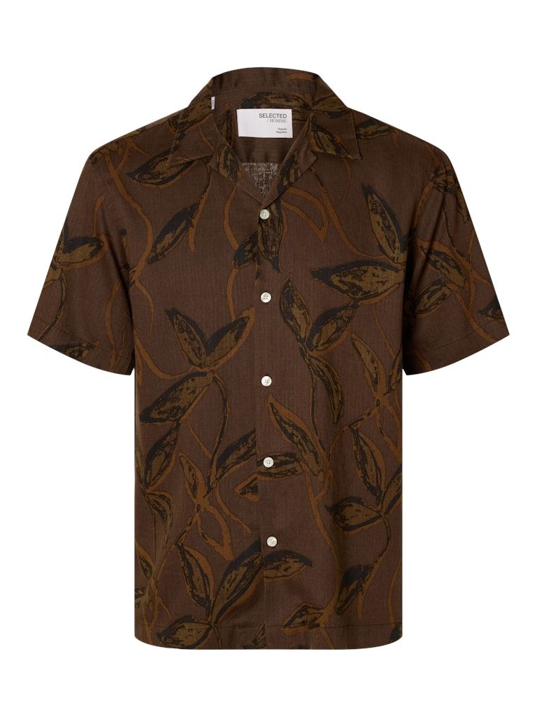 Blumiges Kurzarm-Hemd - REGNOA MIX SHIRT