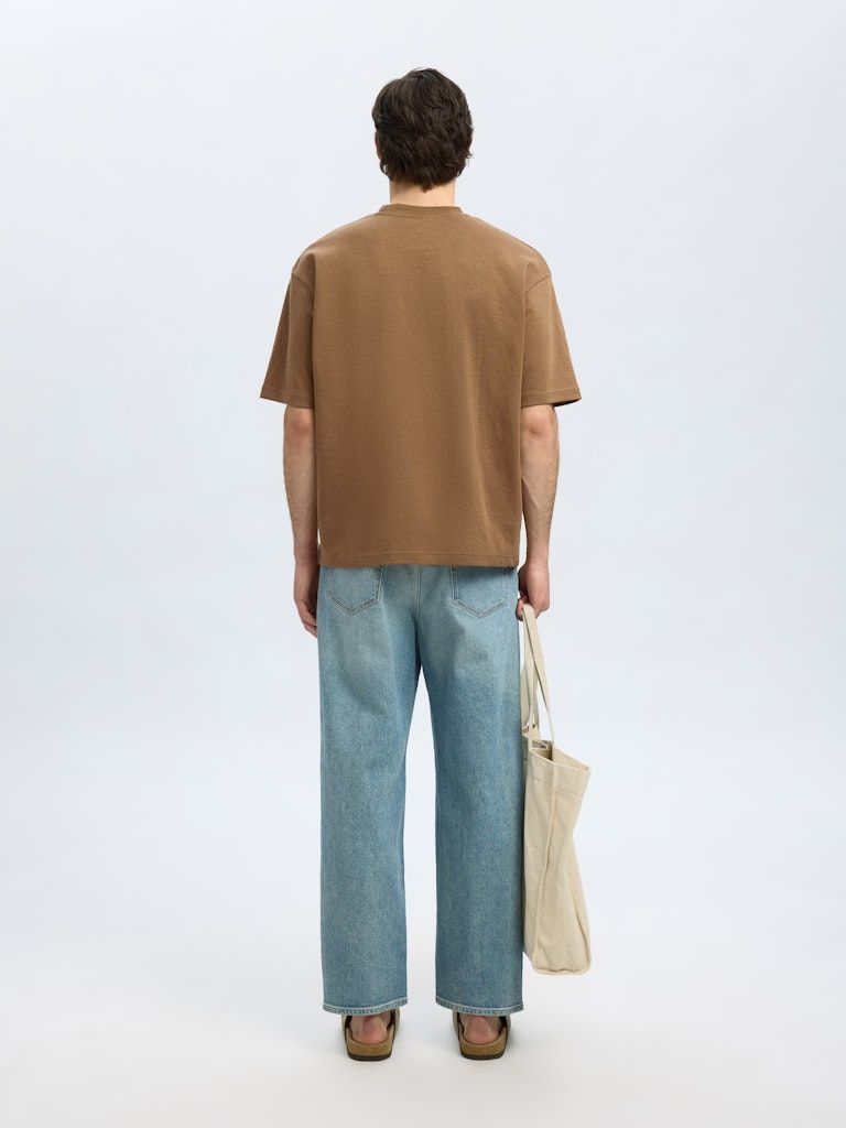Boxy Basic-Shirt - SLHLOOSEOSCAR